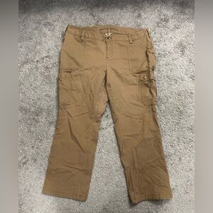 Duluth Trading Co Brown Utility Cargo Pants